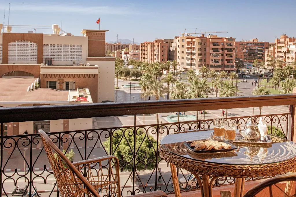 Terrace, Red Hotel, Marrakech
