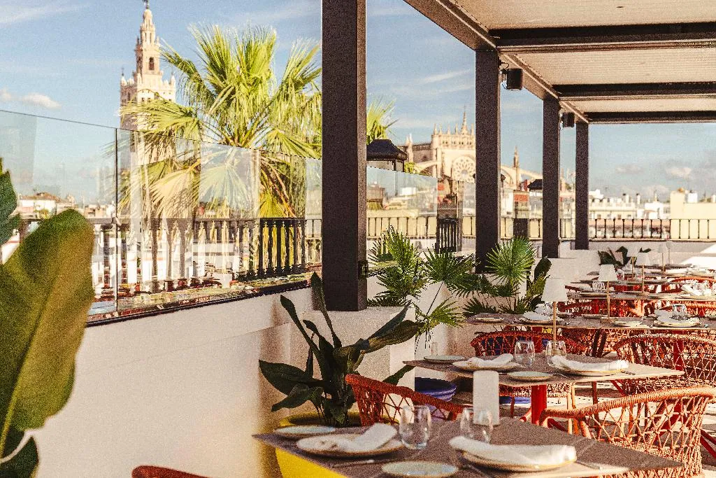 Terrace, Vincci la Rabida, Seville