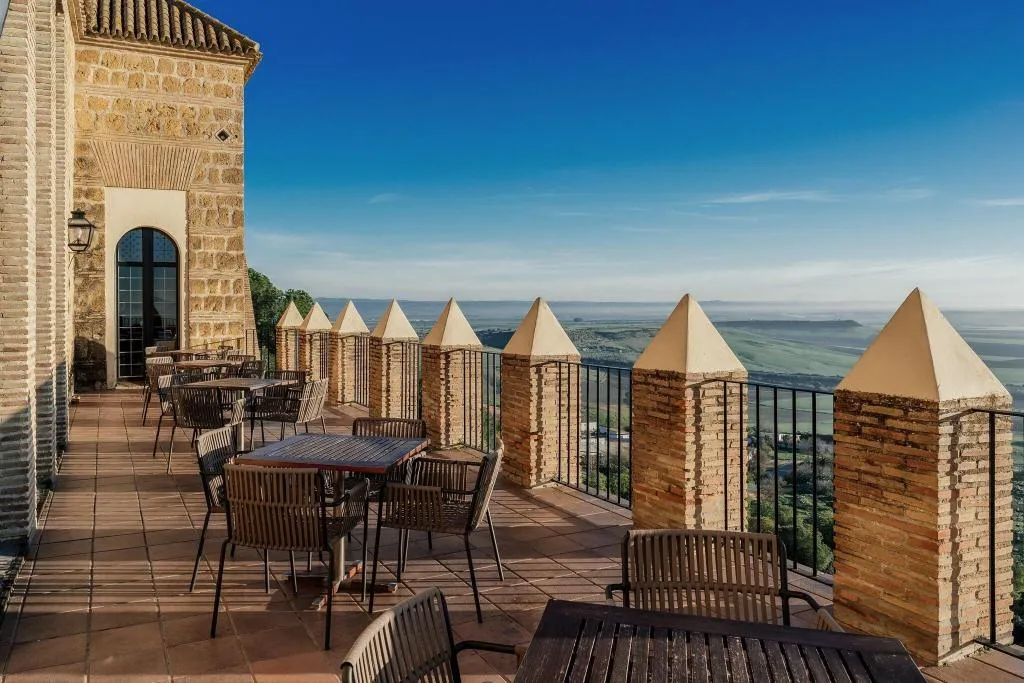 Terrace, Parador de Carmona, Seville
