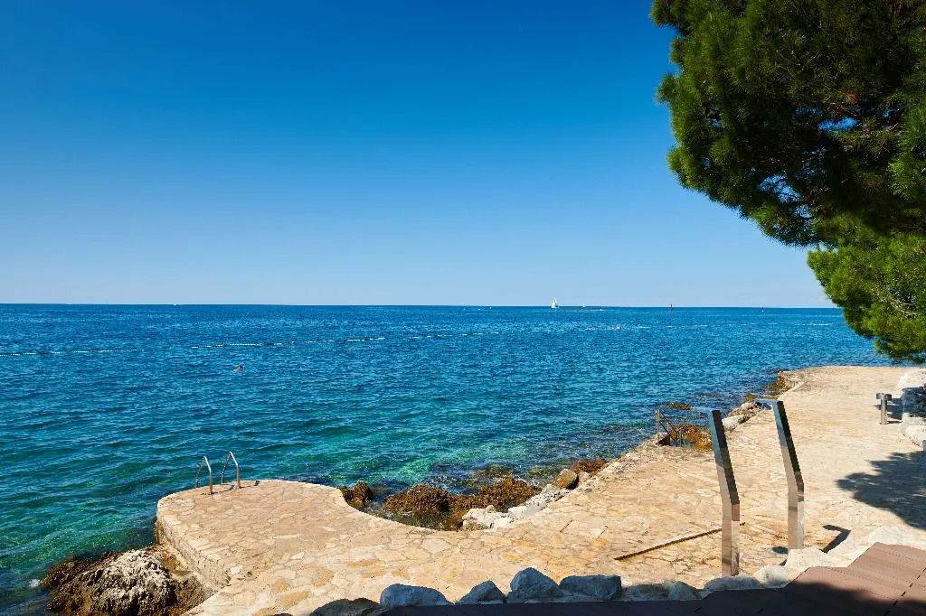 Beach, Hotel Parentium, Istria