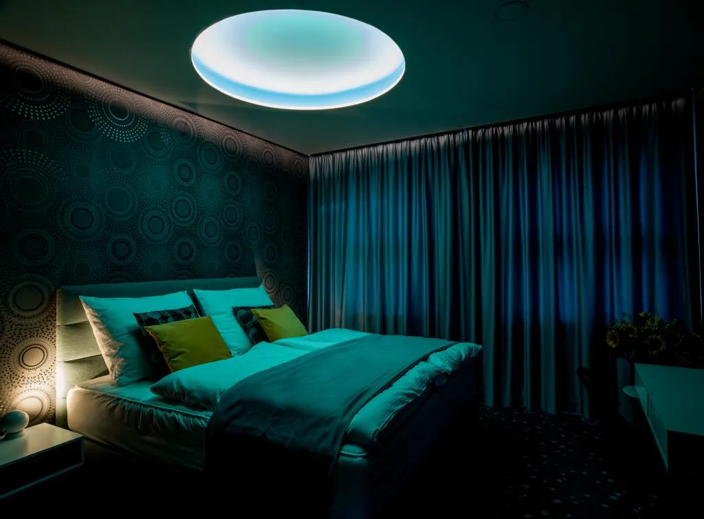 Double or Twin QUEEN SIZE BED Room, Rooftop Planet Prague Hotel, Prague