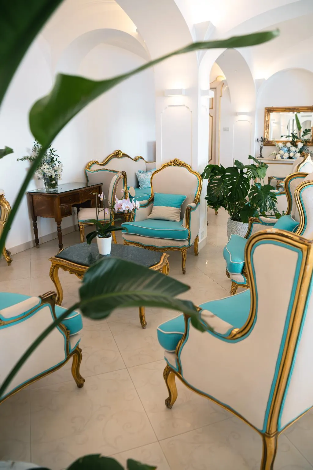 Lobby, Hotel Conca D'Oro, Naples