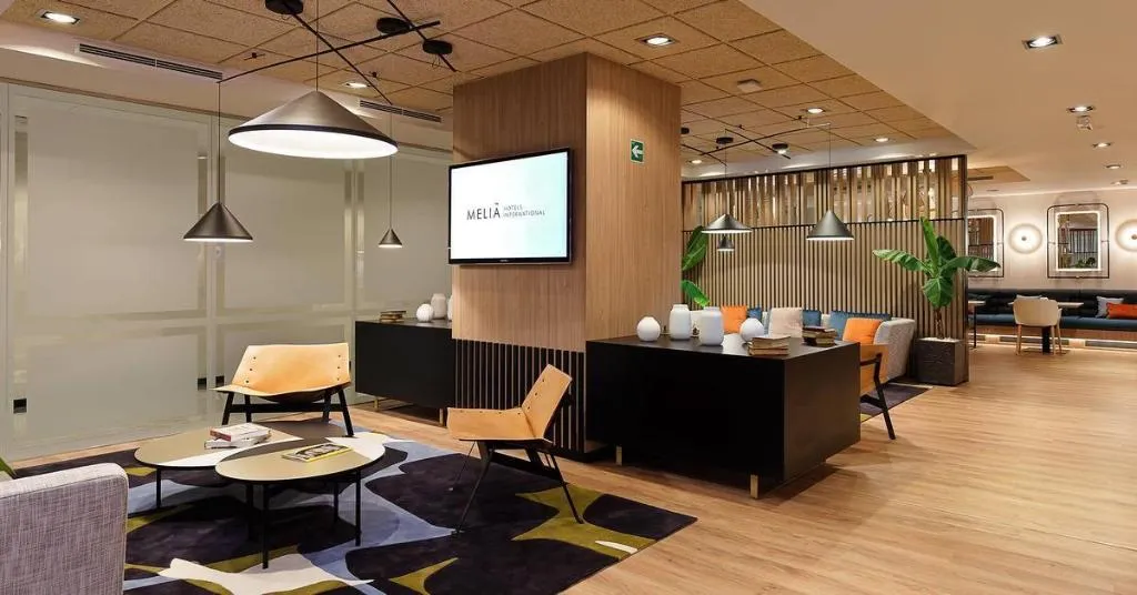Restaurant, Melia Avenida America, Madrid
