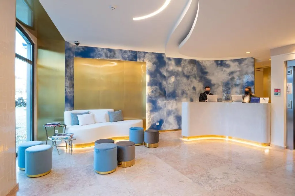 Lobby, Blue Liberdade Hotel, Lisbon