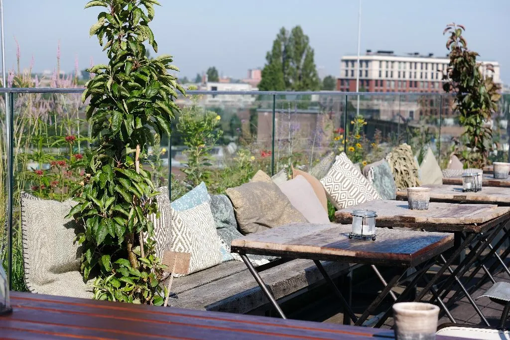 Terrace, Hotel Casa Amsterdam, Amsterdam