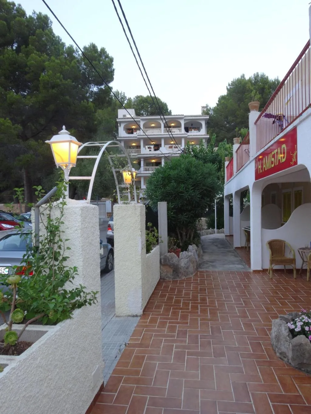 General view, Hostal Amistad, Majorca