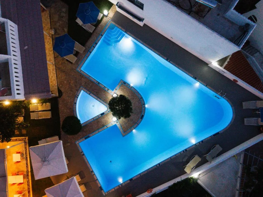 Terrace, Myrtis Spa Hotel, Crete