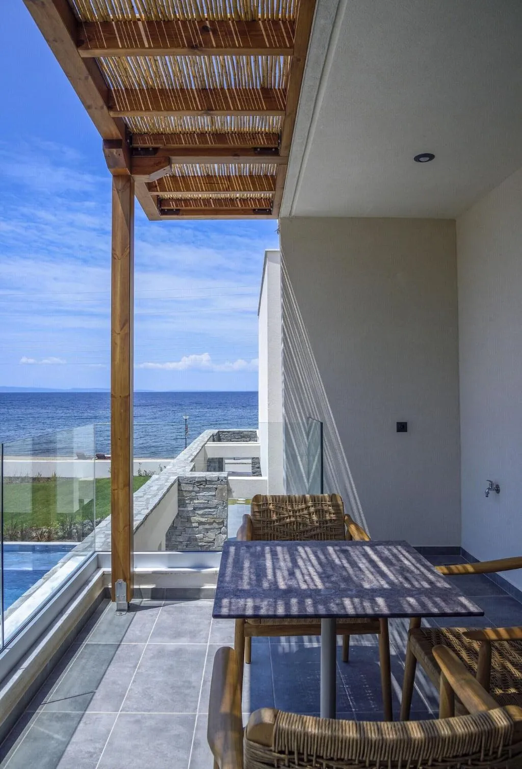 JUNIOR SUITE SEA VIEW Room, Amyntas Seafront Hotel – Adults Only, Halkidiki