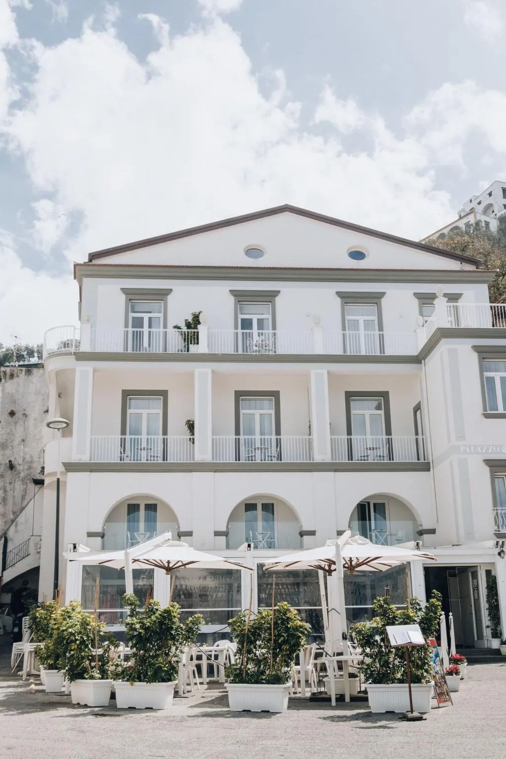 General view, Palazzo Murrano, Naples