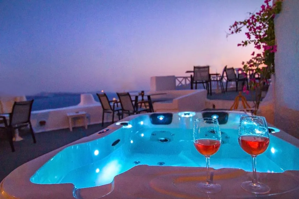 General view, Alexander's Suites, Santorini