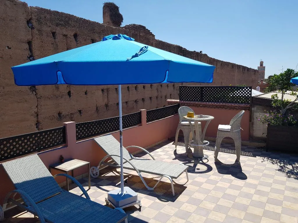 Terrace, Riad Al Wafaa, Marrakech