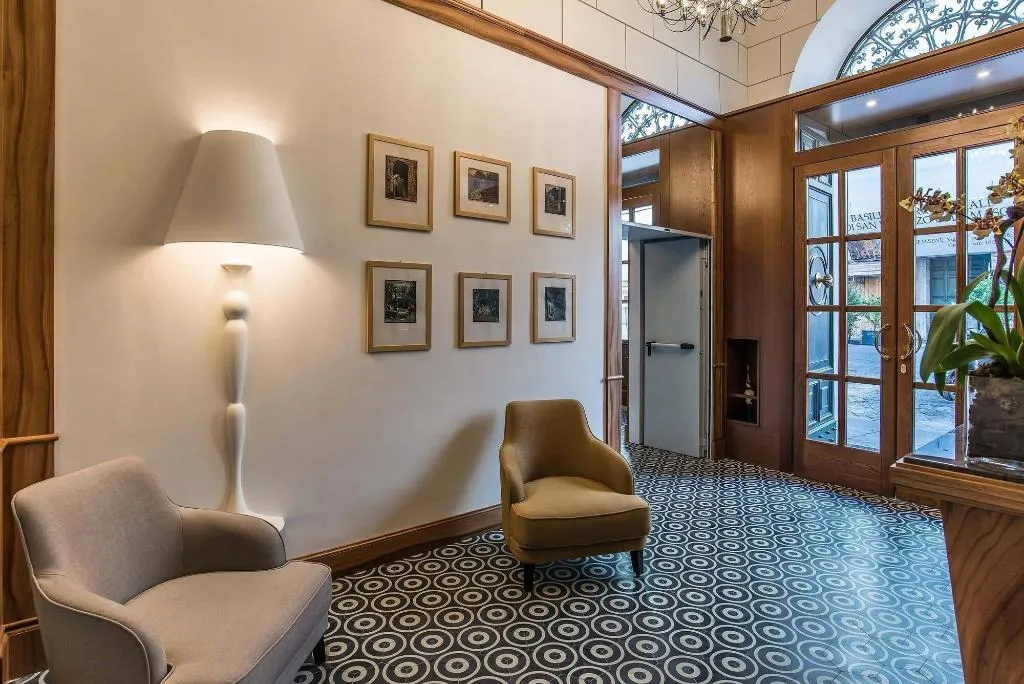 Lobby, Damaso Hotel, Rome