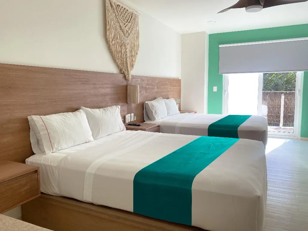 FAMILY ROOM TWO QUEEN BEDS Room, Siente Tulum Hotel & Cenote Club, Cancun Area