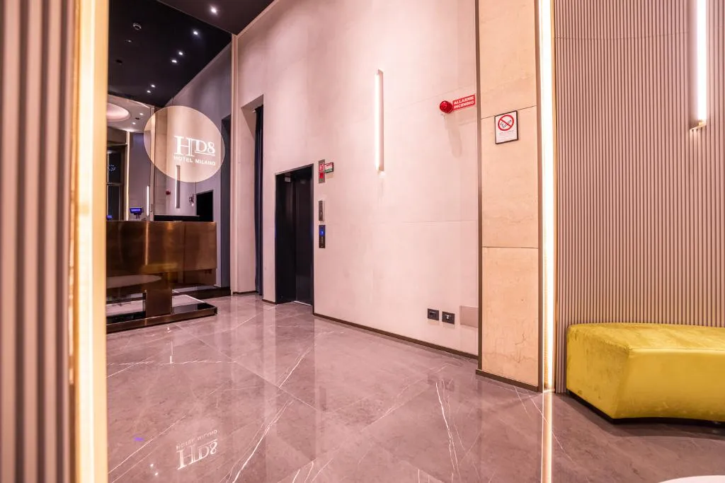 Lobby, Hd8 Hotel Milano, Milan