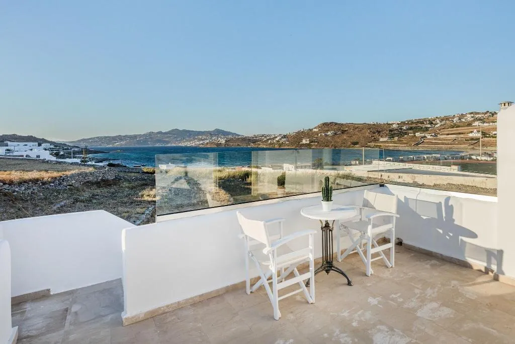 DOUBLE SEA VIEW Room, Corfos Hotel, Mykonos