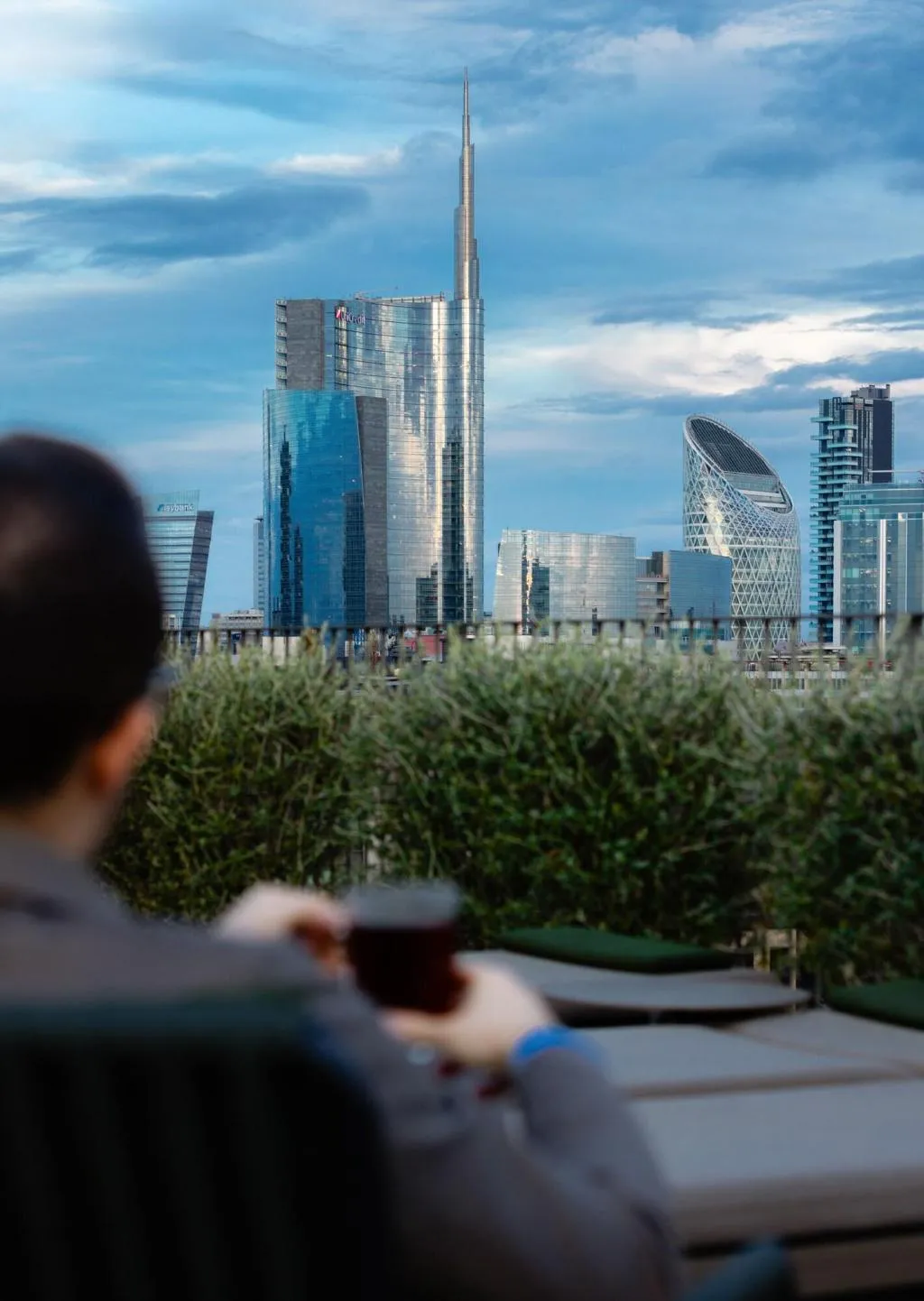 Terrace, Hotel Viu Milan, Milan