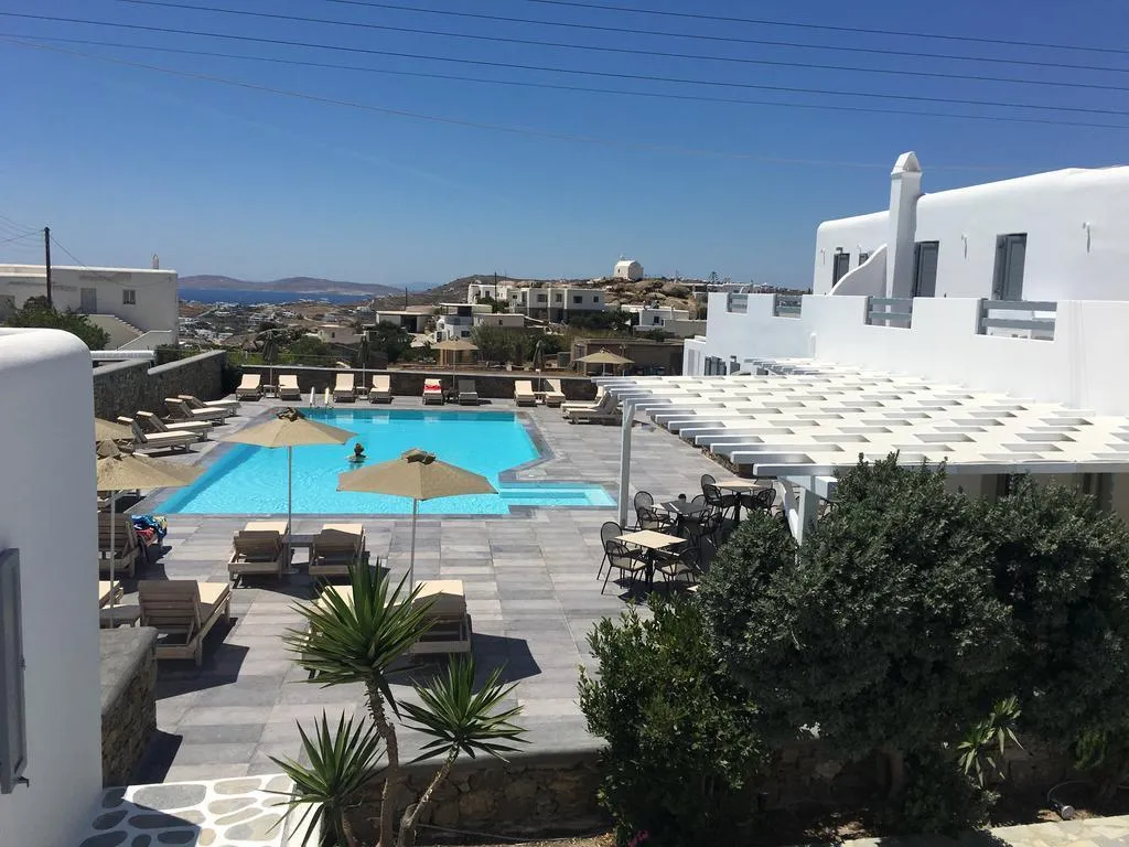 General view, Anna Maria Studios, Mykonos
