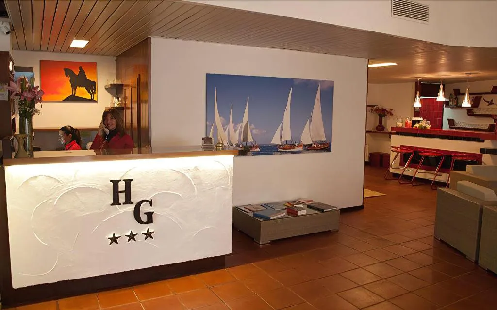 Lobby, Hotel Garibaldi, Olbia