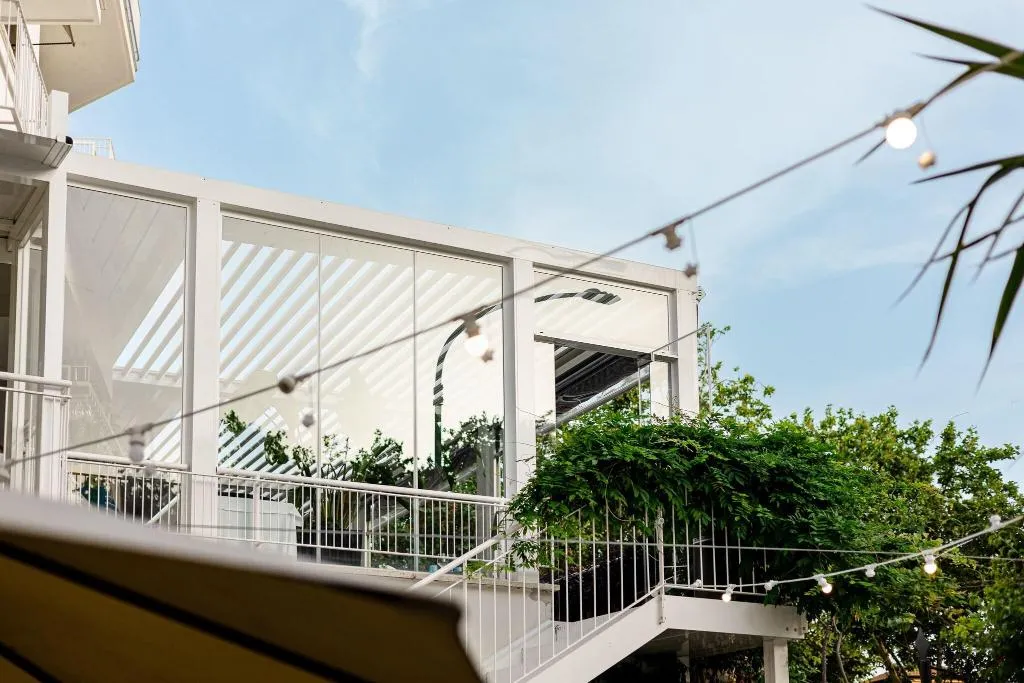 Terrace, Villa Zaccardi, Rome