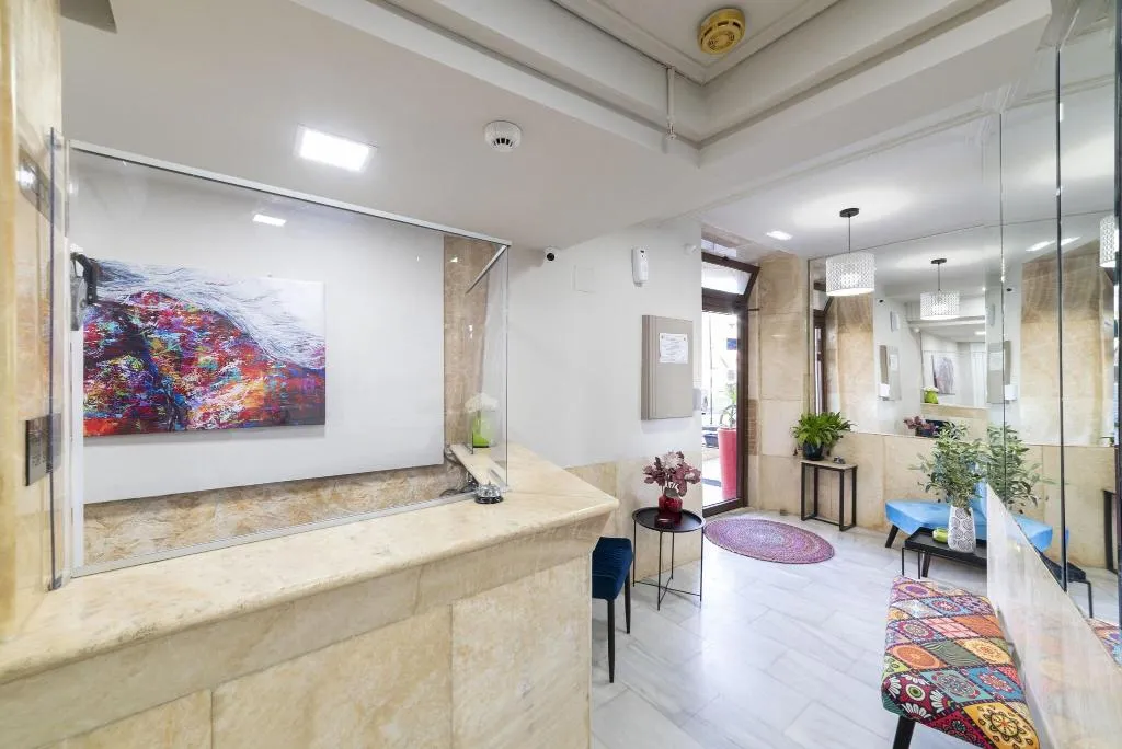 Lobby, Faros Beach Hotel, Crete