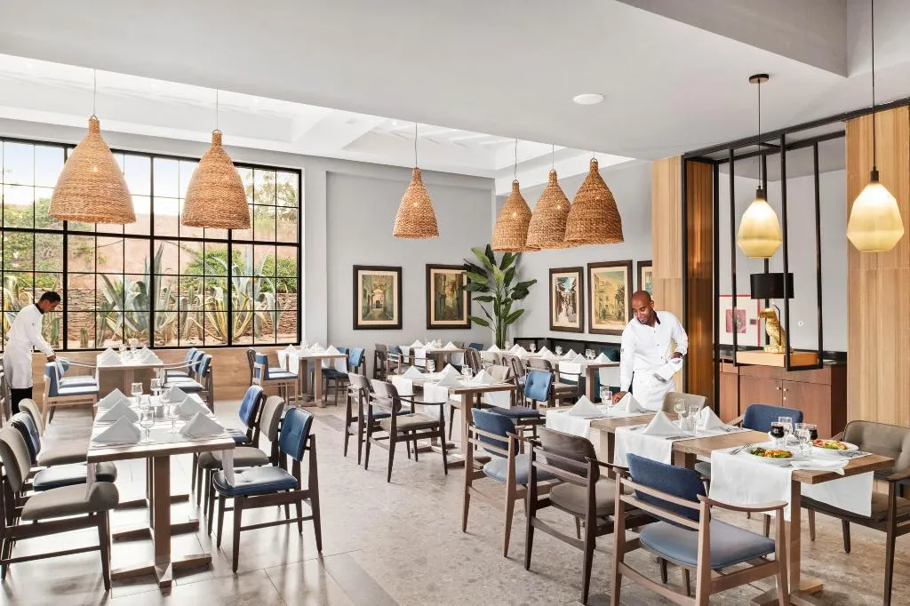 Restaurant, Hotel Riu Tikida Garden Adults Only- All Inclusive, Marrakech
