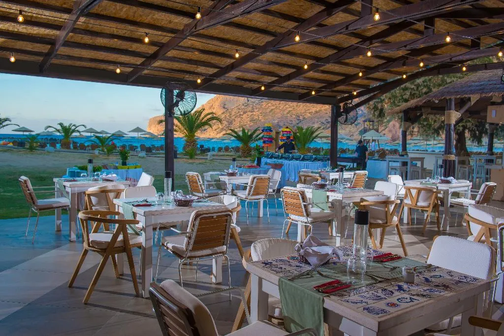 Restaurant, Fodele Beach, Crete