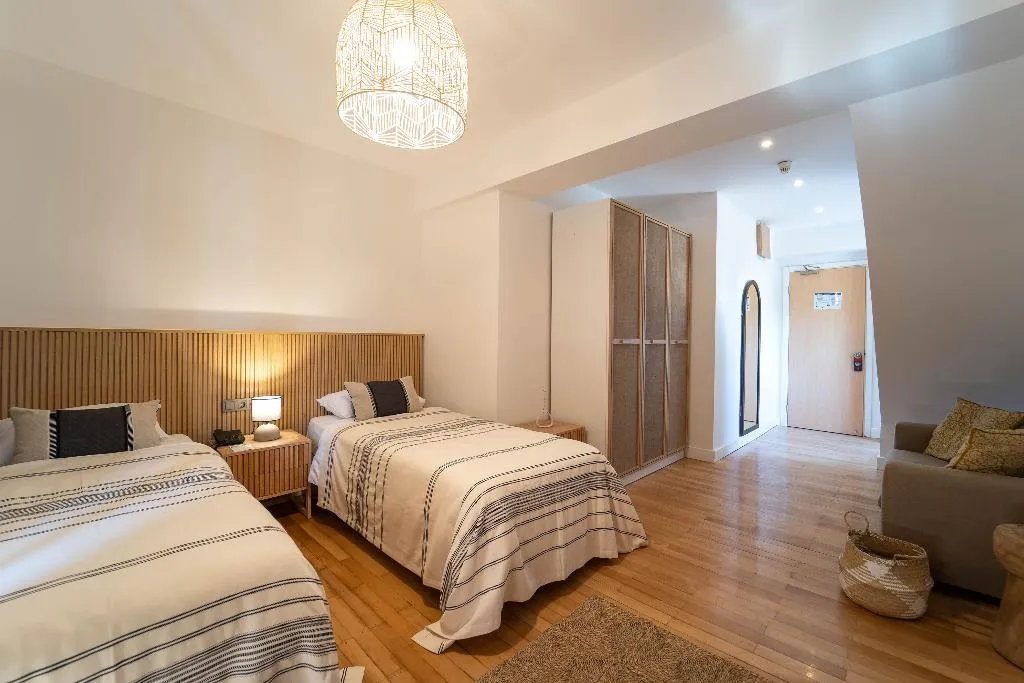 FAMILY ROOM TWO BEDROOMS ONE BATHROOM Room, Hotel Club-E, Dalaman