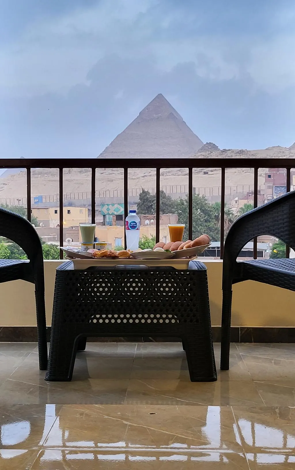 TRIPLE DELUXE WITH BALCONY Room, Alibaba Pyramids View, Cairo
