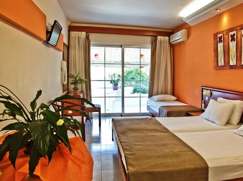 Double or Twin SIDE SEA VIEW Room, Miramare Bay, Rhodes