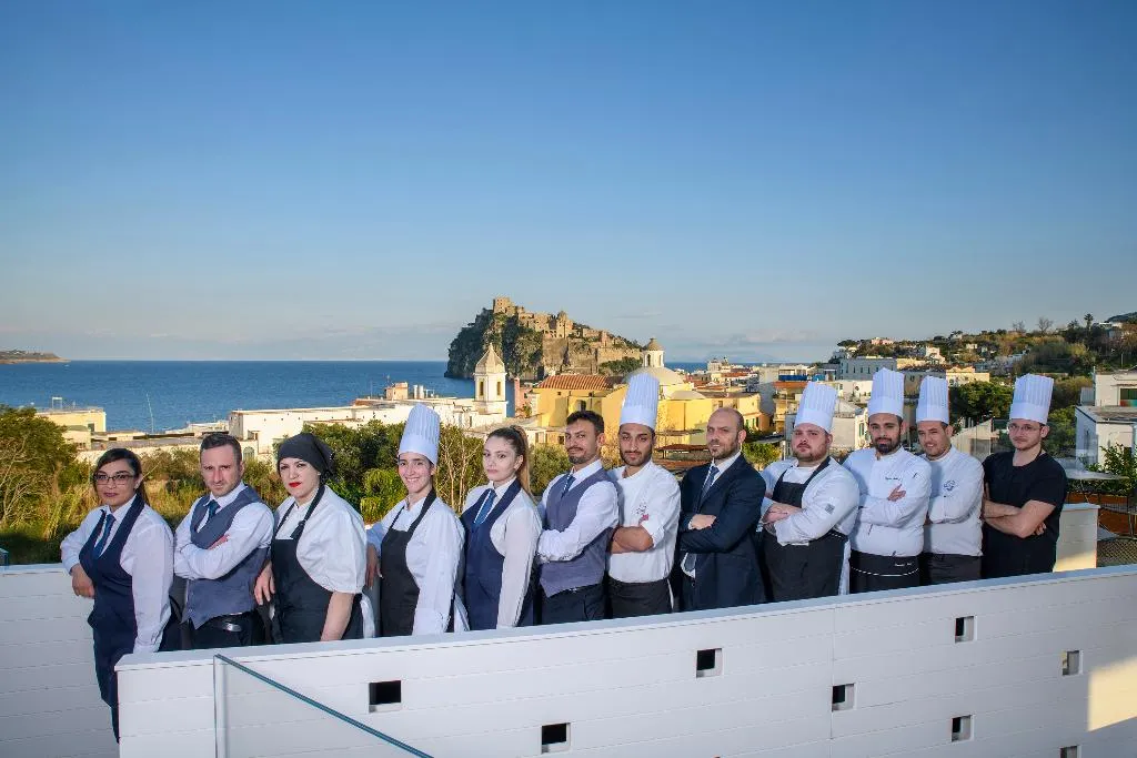 Restaurant, Hotel Villa Durrueli Resort & Spa Ischia, Naples