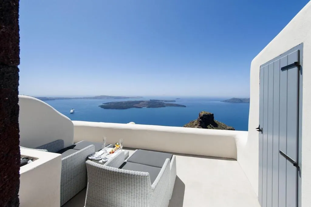 Terrace, Kapari Natural Resort - member of Unique Lodges Na, Santorini