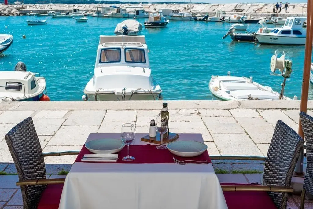 Restaurant, Hotel Marina, Istria