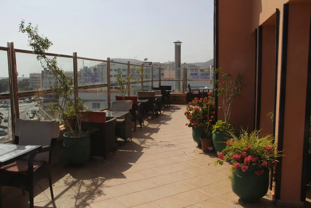 Terrace, New Farah Hotel, Agadir