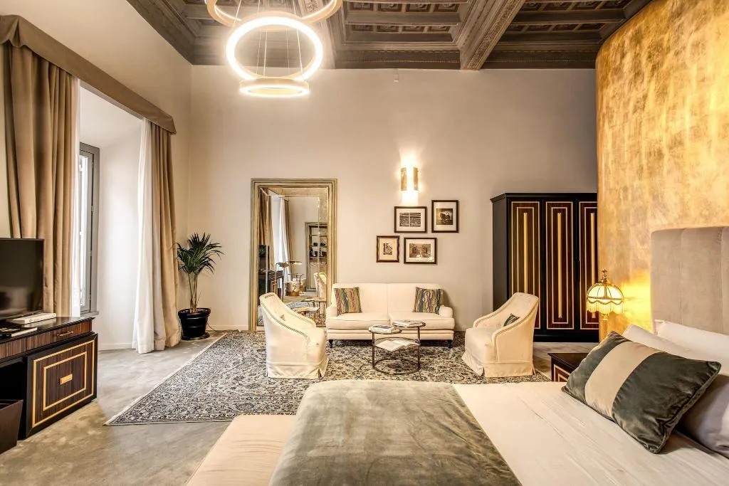 SUITE DELUXE KING BED Room, Martius Private Suites Hotel, Rome