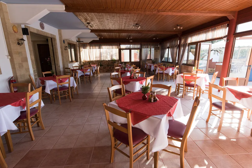 Restaurant, Georgia Apartments, Rhodes