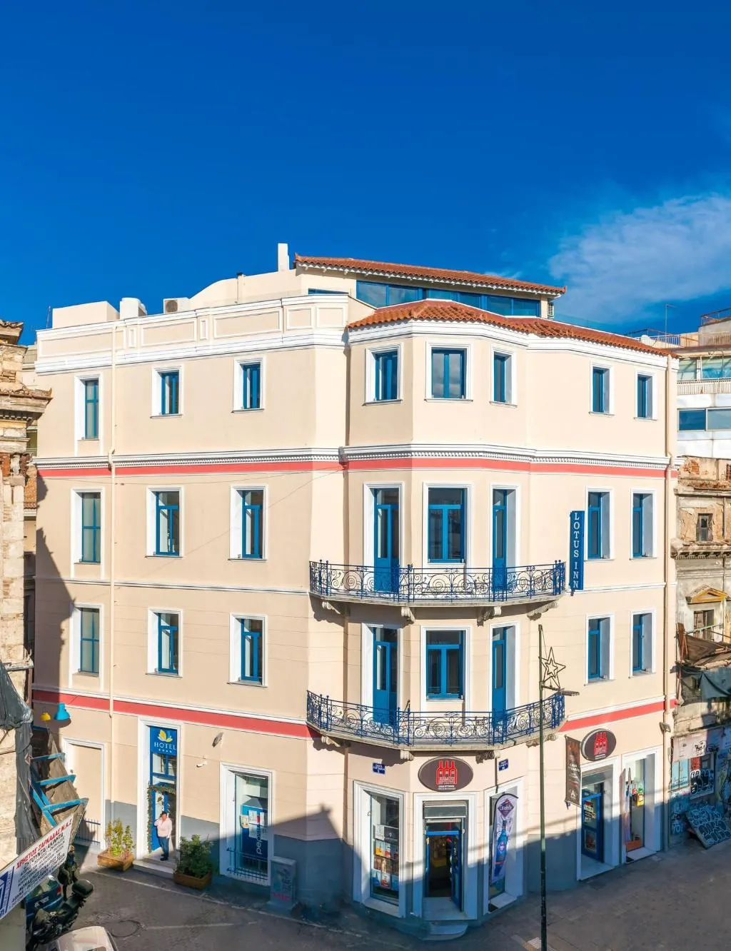 General view, Lotus Inn, Athens