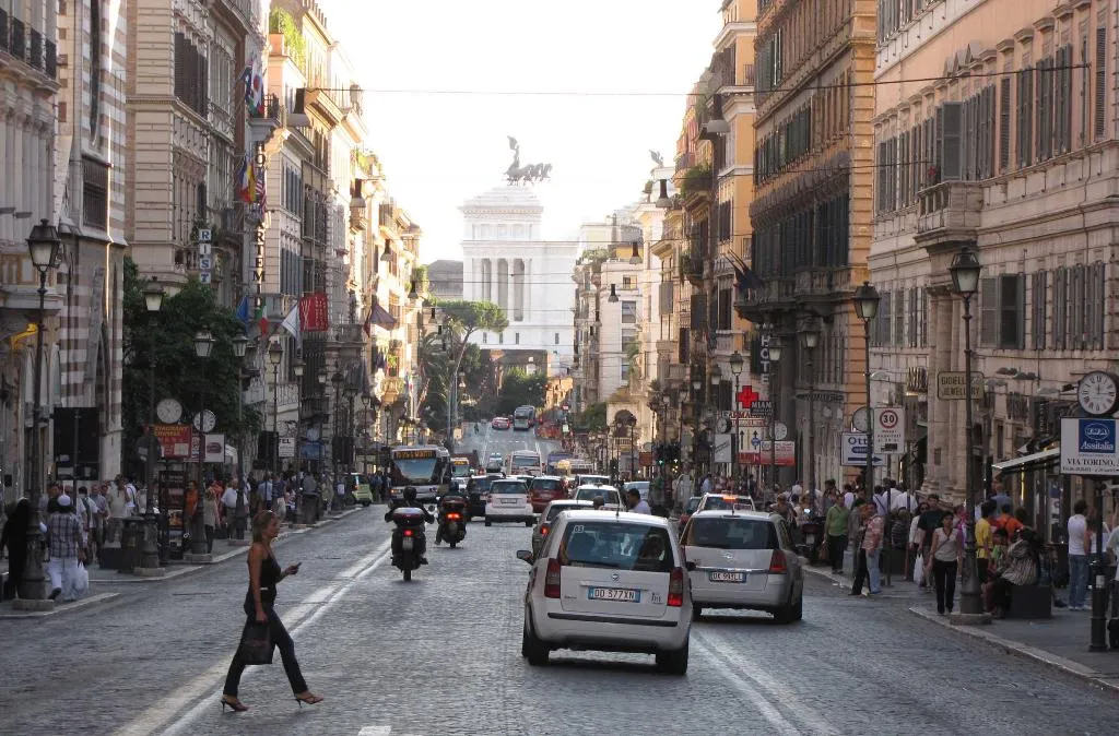 General view, Corona, Rome
