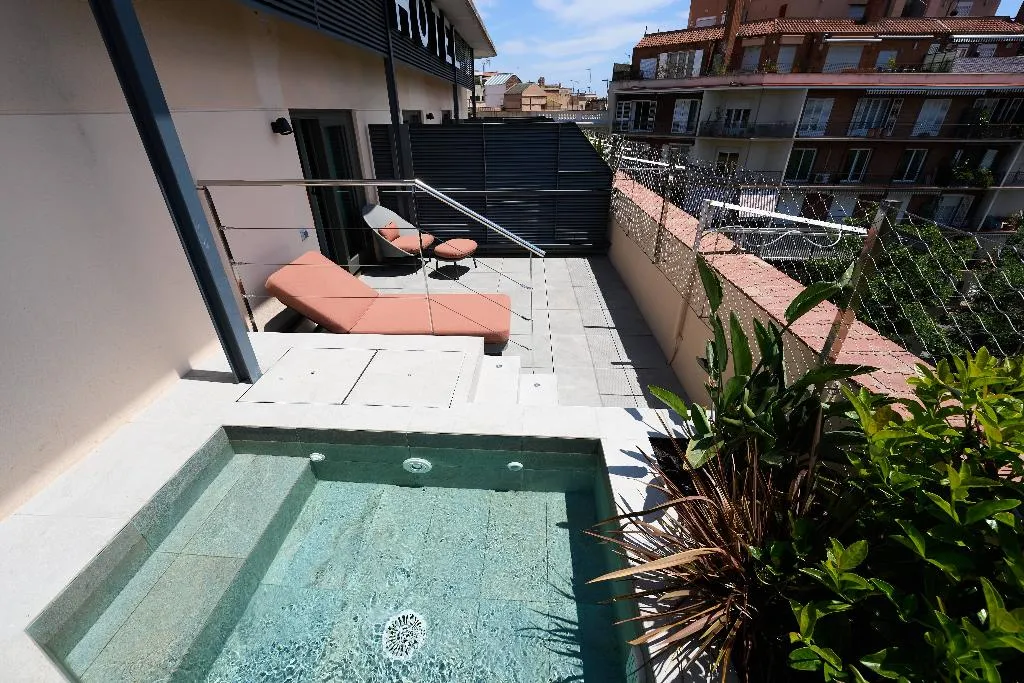 DOUBLE SINGLE USE DELUXE WITH TERRACE Room, Catalonia Eixample 1864, Barcelona