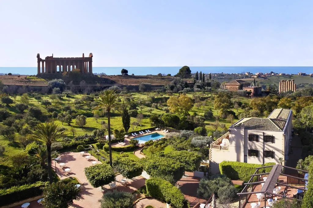 General view, Villa Athena, Catania