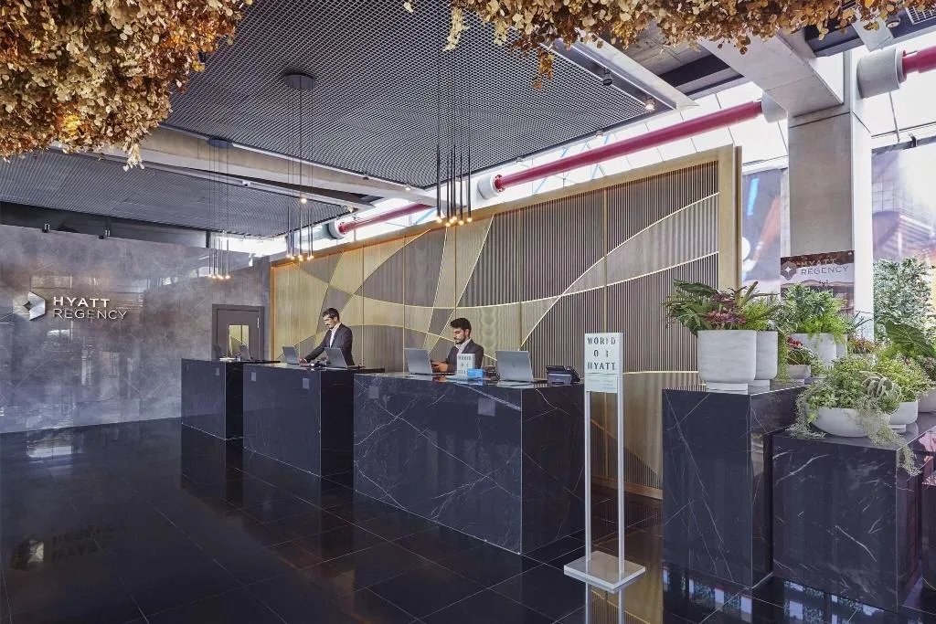 Lobby, Hyatt Regency Barcelona Tower, Barcelona