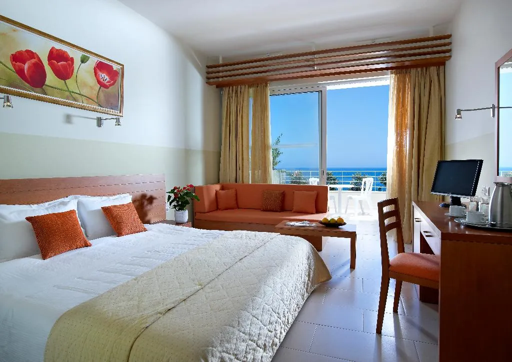 Double or Twin SIDE SEA VIEW Room, Bali Beach & Sofia Village, Crete