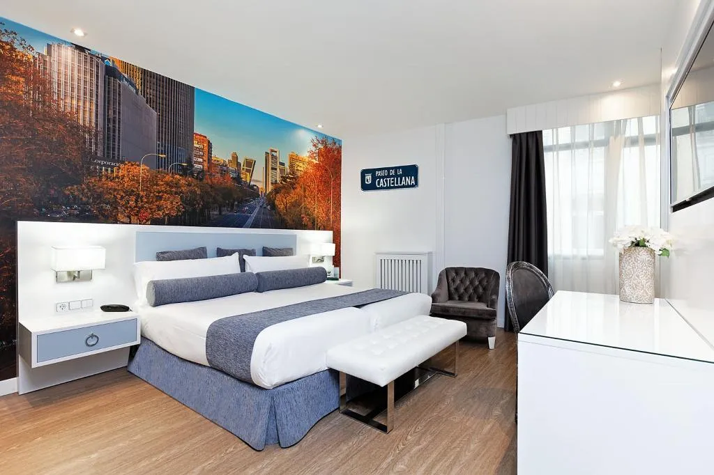 DOUBLE SINGLE USE WITH VIEWS Room, Grupotel Mayorazgo, Madrid