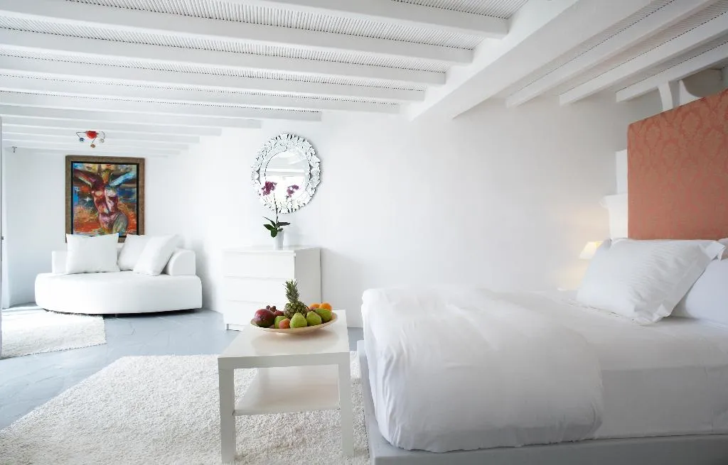 JUNIOR SUITE WITH JACUZZI Room, Greco Philia Elia Mykonos, Halkidiki