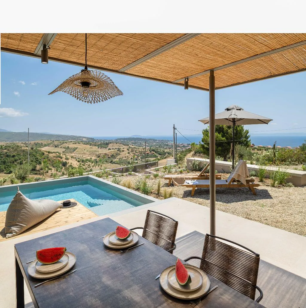 VILLA TWO BEDROOMS Room, Etheres, Halkidiki