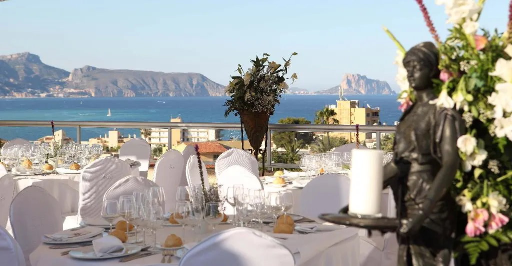 Terrace, Hotel Sun Palace Albir & Spa, Costa Blanca