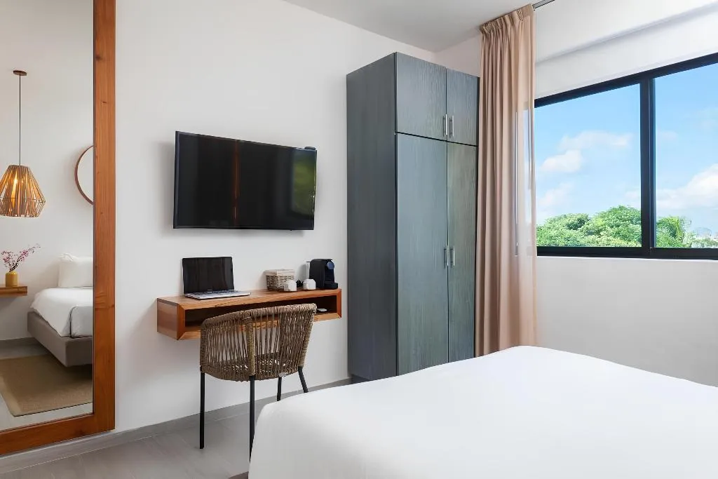 DOUBLE QUEEN SIZE BED Room, Balkón Boutique Hotel, Playa Del Carmen