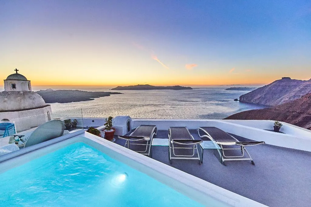 General view, Trieris Villas & Suites, Santorini