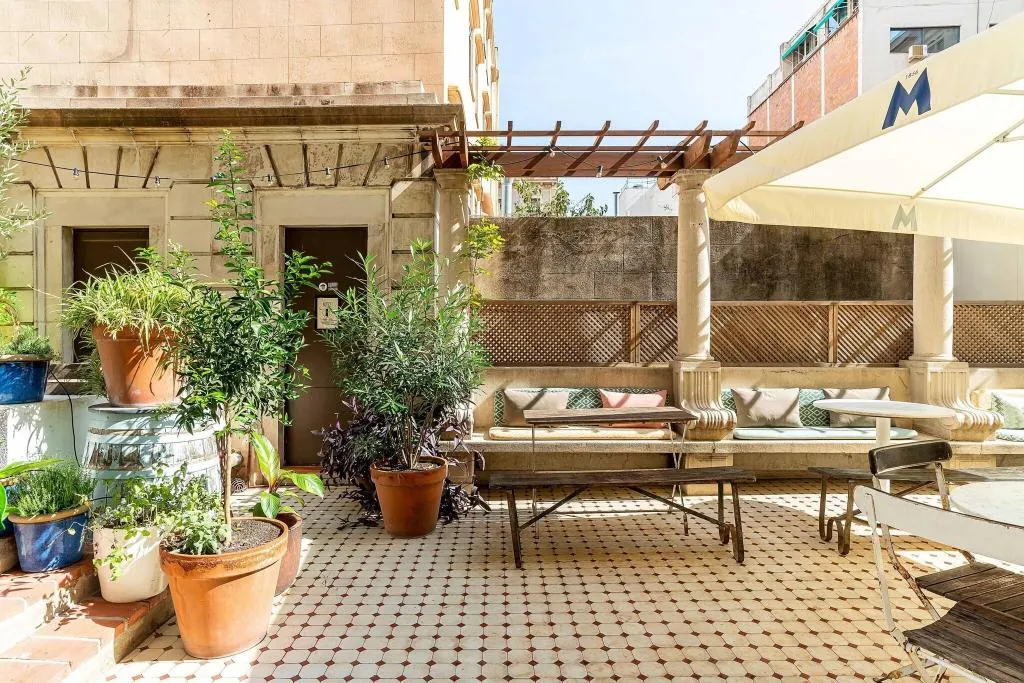 Terrace, room00 Casa Gracia, Barcelona