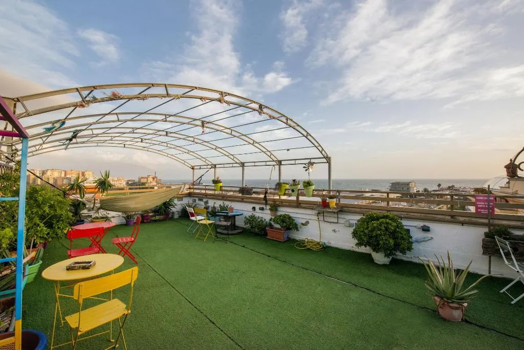 Terrace, Eco Hostel Floreale, Naples