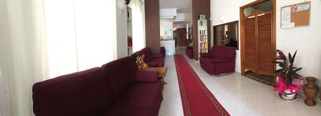 Lobby, Hotel Eliseo, Rome